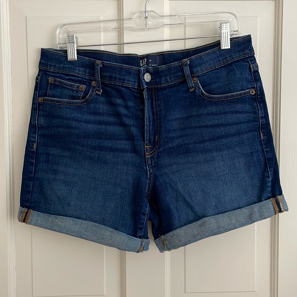 GAP Blue Denim Jean Shorts